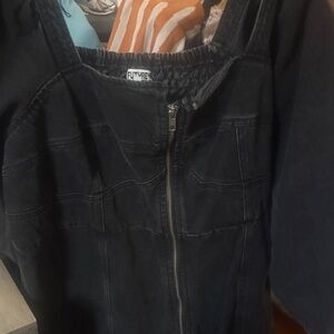 Future Black Long Sleeve Dress